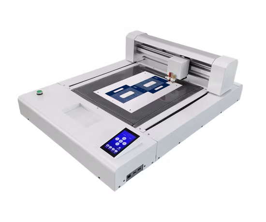 Mini Flatbed Automatic Cut Plotter Contour Cutting Label Logo Stickers Flat Bed Cutting Plotter