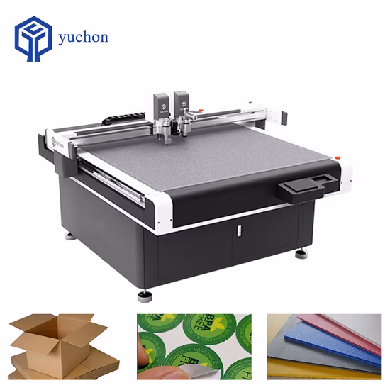 CNC Flatbed Sticker Label Flatbed Cutting Plotter